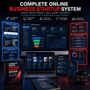 Complete Online Business Startup System  Description: